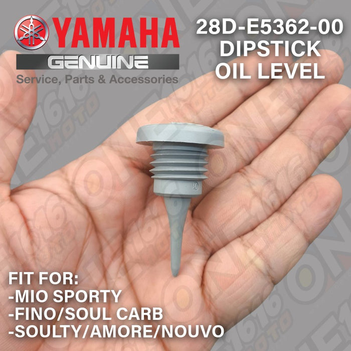 Yamaha Genuine Dipstick Plug Oil Level 28D-E5362-00 for Mio Sporty/Fino,Soul Carb/Soulty/Amore/Nouvo
