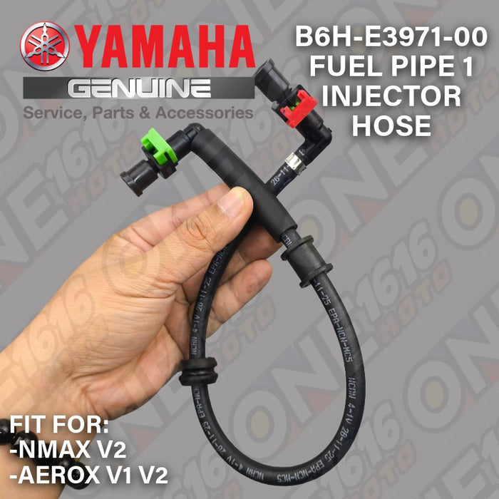 Yamaha Genuine Fuel Injector Pipe 1 Hose B6H-E3971-00 for NMAX V2 Aerox V1 V2