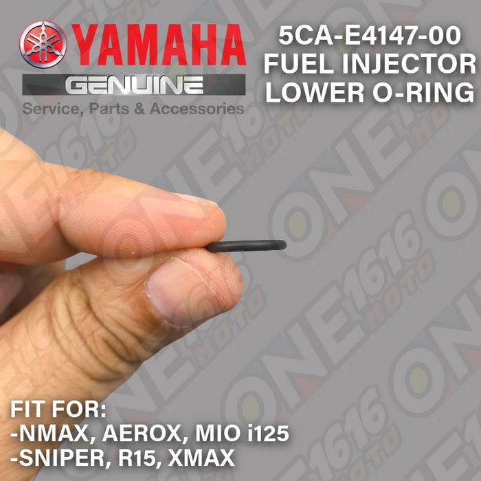 Yamaha Genuine Fuel Injector Lower O-Ring 5CA-E4147-00 NMAX Aerox Mio i125 M3 Sniper R15 XMAX