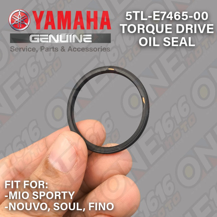 Yamaha Genuine Torque Drive Oil Seal 5TL-E7465-00 Mio Sporty Soul Soulty Fino Nouvo