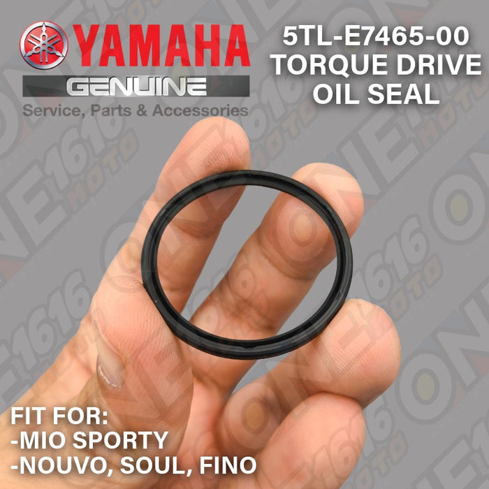 Yamaha Genuine Torque Drive Oil Seal 5TL-E7465-00 Mio Sporty Soul Soulty Fino Nouvo