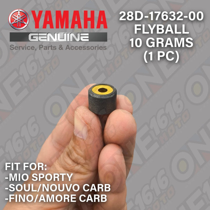 Yamaha Genuine Flyball Weight 10 Grams 28D-17632-00 for Mio Sporty/Soul/Nouvo/Fino/Amore