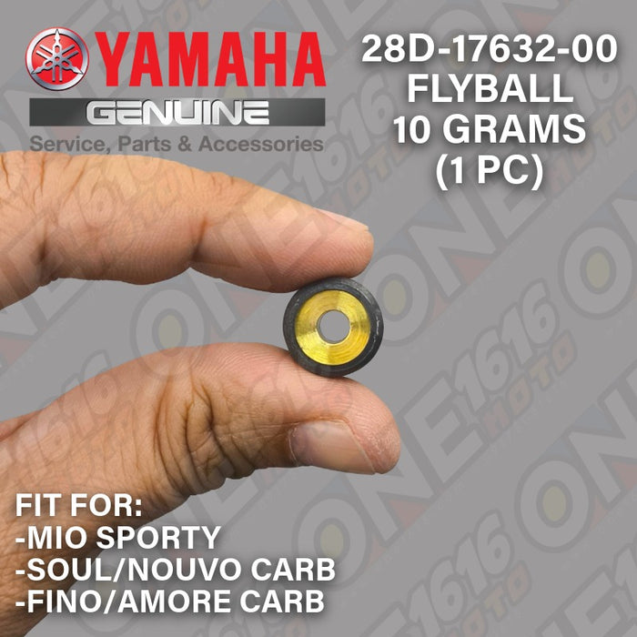 Yamaha Genuine Flyball Weight 10 Grams 28D-17632-00 for Mio Sporty/Soul/Nouvo/Fino/Amore