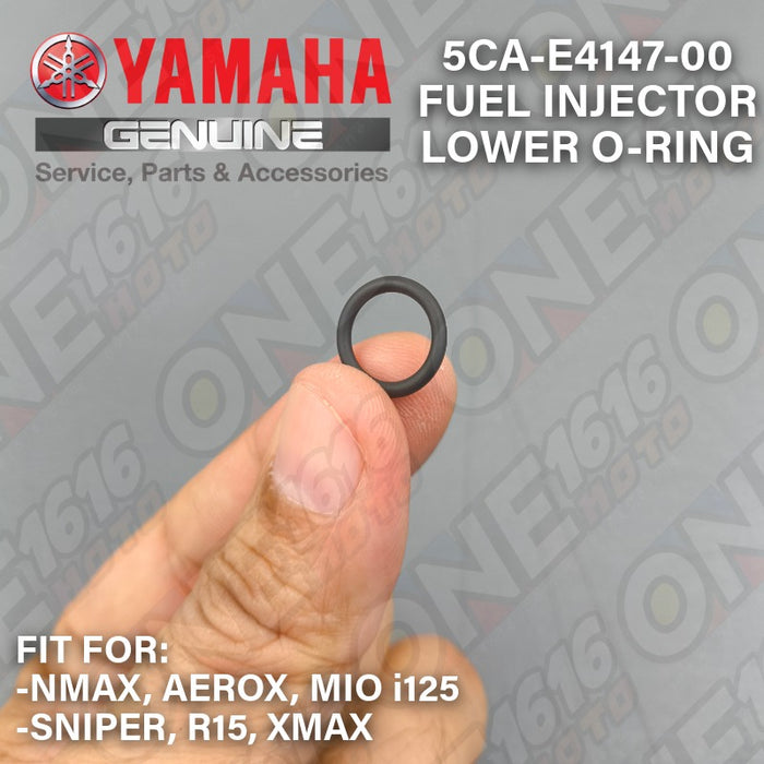 Yamaha Genuine Fuel Injector Lower O-Ring 5CA-E4147-00 NMAX Aerox Mio i125 M3 Sniper R15 XMAX