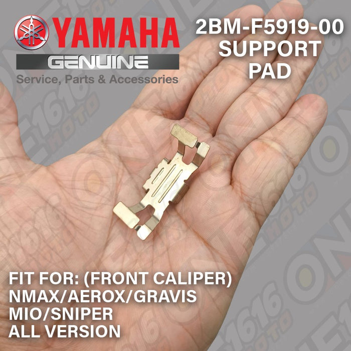 Yamaha Genuine Support Pad Front Caliper 2BM-F5919-00 for Nmax/Aerox/Gravis/Mio/Sniper All Version
