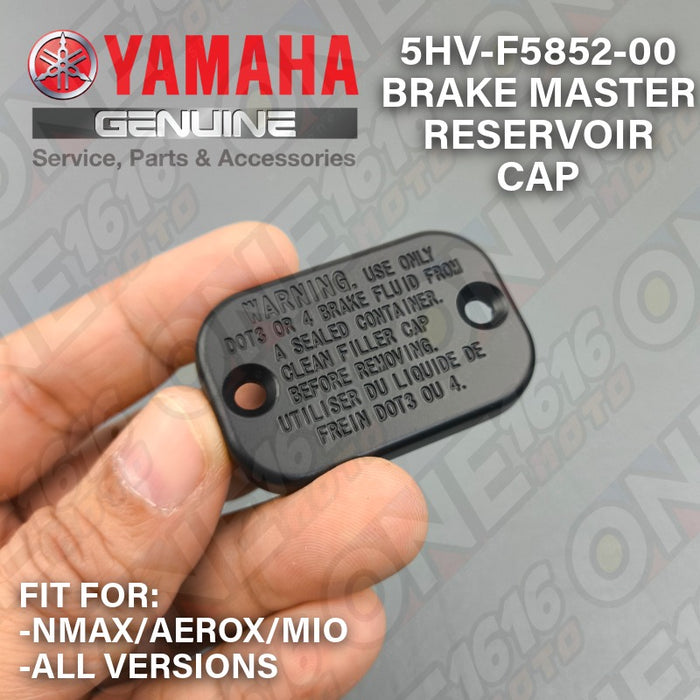Yamaha Genuine Cap Cover Reservoir Brake Master 5HV-F5852-00 for Nmax/Aerox/Mio All Version