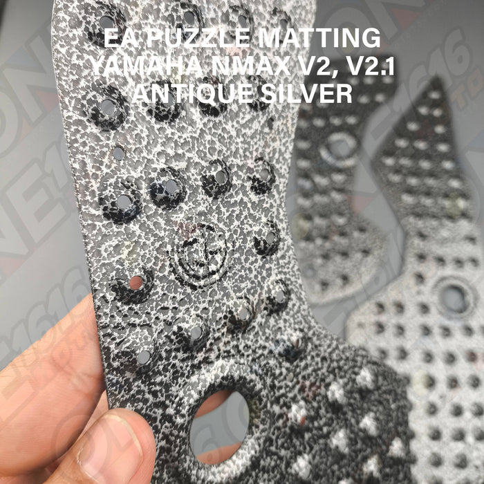 EA Matting for NMAX V2, V2.1 Antique Silver Aluminum Powder Coated