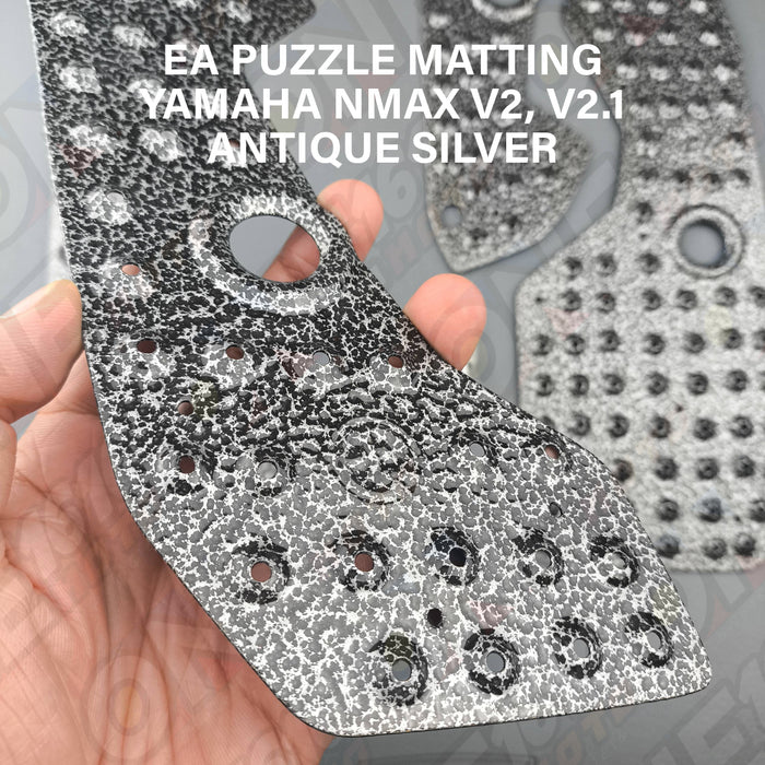EA Matting for NMAX V2, V2.1 Antique Silver Aluminum Powder Coated