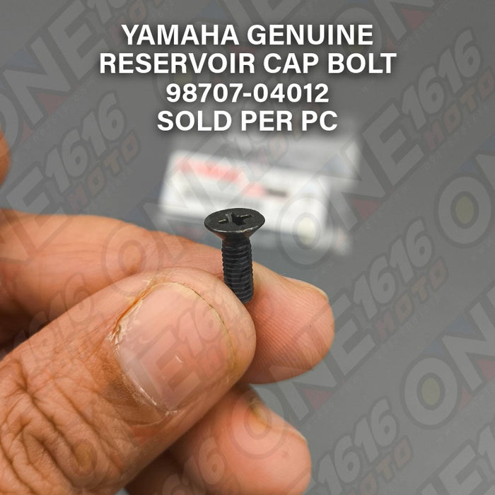 Yamaha Genuine Brake Reservoir Cap Bolt 98707-04012 for Nmax/Aerox/Mio/Sniper All Versions