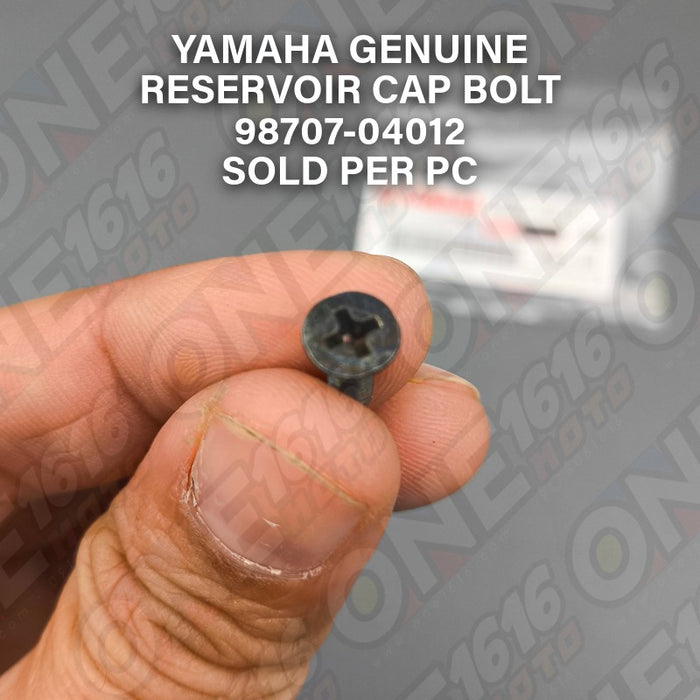 Yamaha Genuine Brake Reservoir Cap Bolt 98707-04012 for Nmax/Aerox/Mio/Sniper All Versions