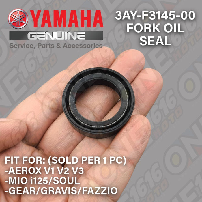 Yamaha Genuine Fork Oil Seal 3AY-F3145-00 for Aerox V1,V2,V3/Mio i125/Gear/Soul/Gravis/Fazzio