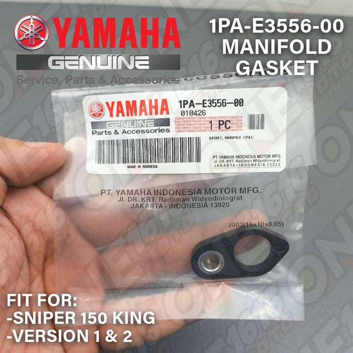 Yamaha Genuine Injector Manifold Gasket 1PA-E3556-00 for Sniper 150 V1 V2 MX King Y15ZR