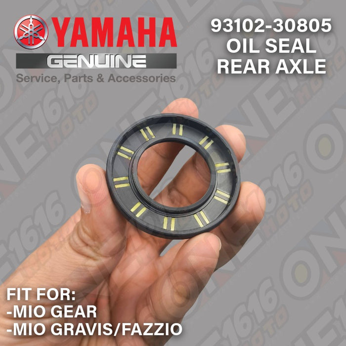 Yamaha Genuine Oil Seal Rear Axle 93102-30805 for Mio Gear, Gravis, Fazzio