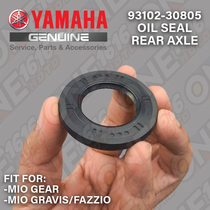 Yamaha Genuine Oil Seal Rear Axle 93102-30805 for Mio Gear, Gravis, Fazzio