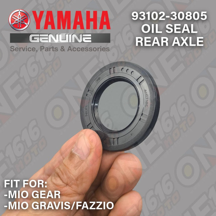 Yamaha Genuine Oil Seal Rear Axle 93102-30805 for Mio Gear, Gravis, Fazzio