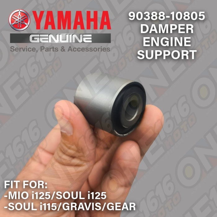 Yamaha Genuine Damper Crankcase Engine Support 90388-10805 for Mio i125 Soul Gear Gravis
