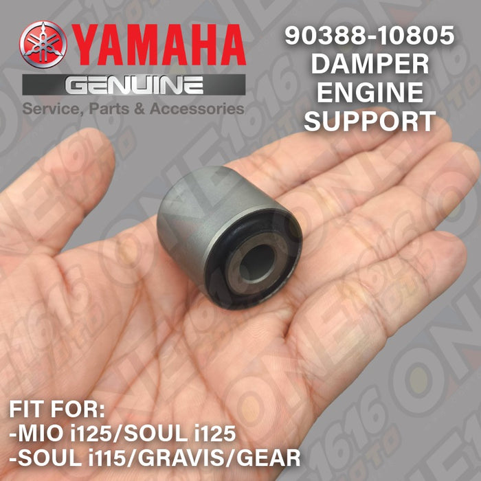 Yamaha Genuine Damper Crankcase Engine Support 90388-10805 for Mio i125 Soul Gear Gravis