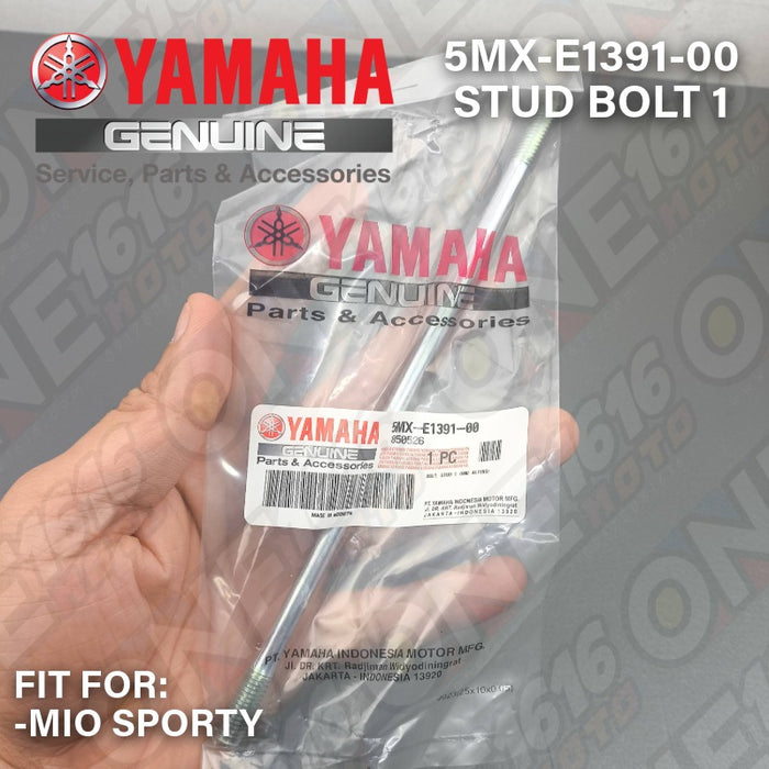 Yamaha Genuine Cylinder Stud Bolt M8x204 5MX-E1391-00 Mio Sporty Soul Fino Nouvo