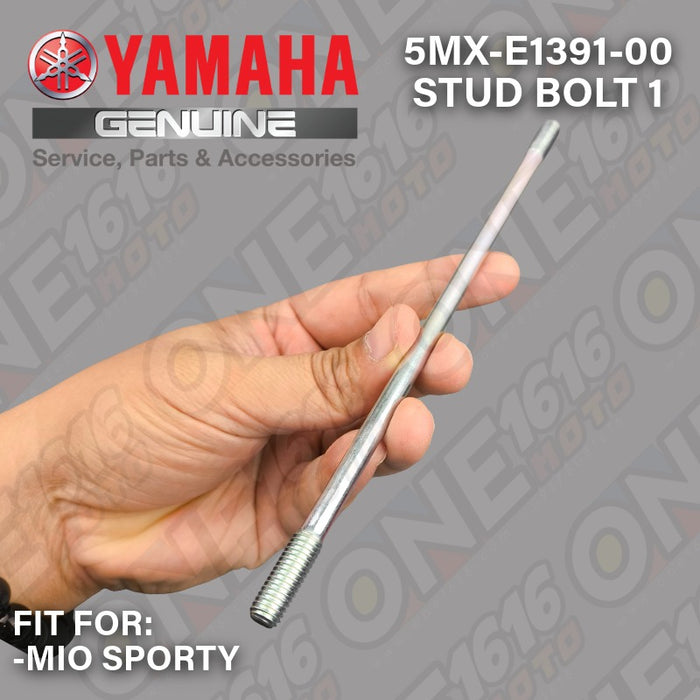Yamaha Genuine Cylinder Stud Bolt M8x204 5MX-E1391-00 Mio Sporty Soul Fino Nouvo