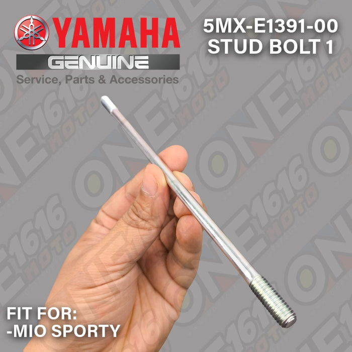 Yamaha Genuine Cylinder Stud Bolt M8x204 5MX-E1391-00 Mio Sporty Soul Fino Nouvo