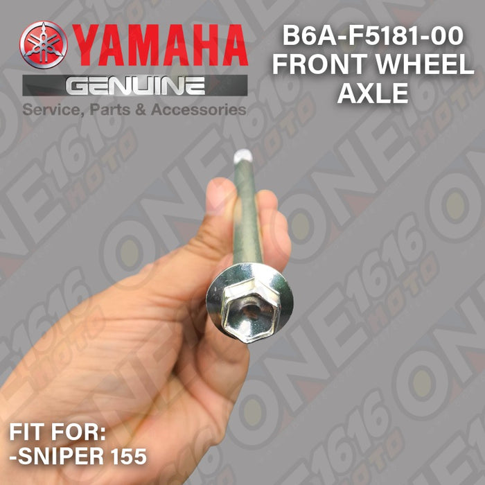 Yamaha Genuine Front Wheel Axle Shaft B6A-F5181-00 for Sniper 155 Y16ZR