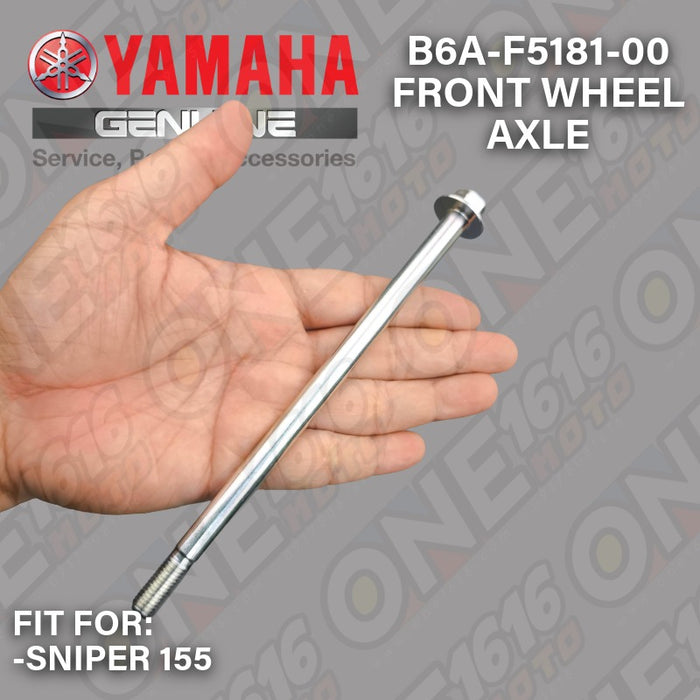 Yamaha Genuine Front Wheel Axle Shaft B6A-F5181-00 for Sniper 155 Y16ZR