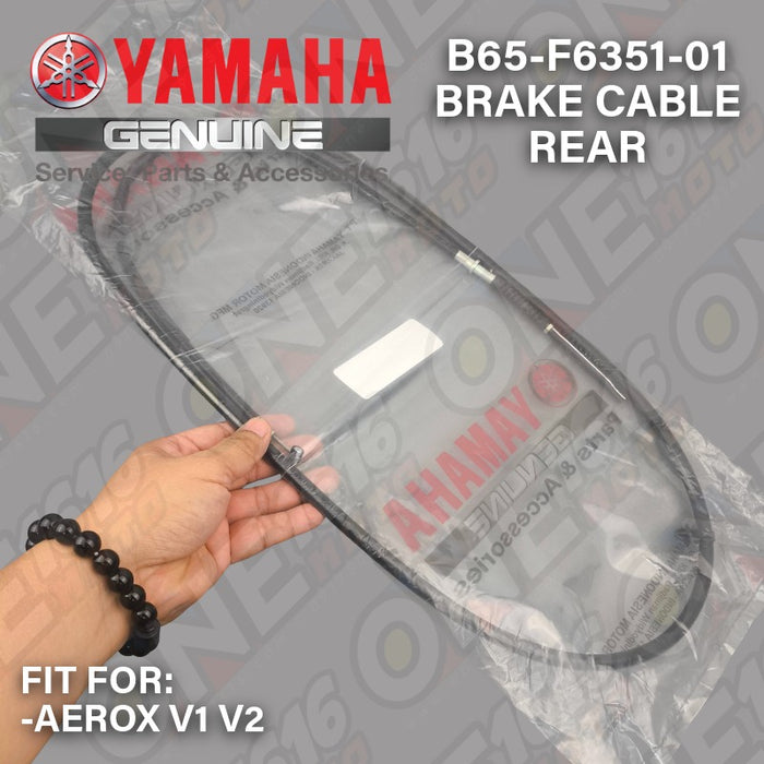 Yamaha Genuine Brake Cable Rear Drum B65-F6351-01 for Aerox V1 V2