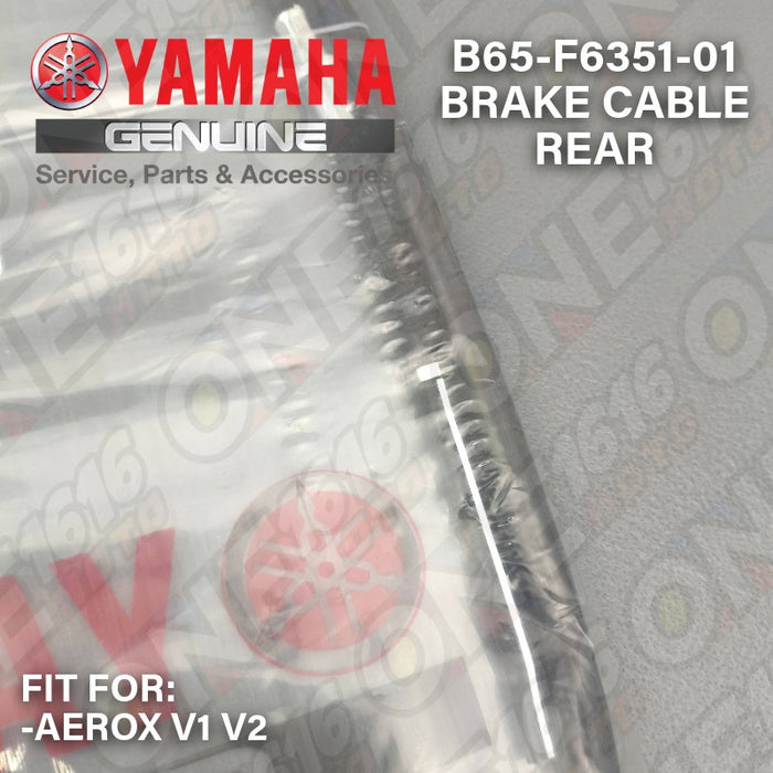 Yamaha Genuine Brake Cable Rear Drum B65-F6351-01 for Aerox V1 V2