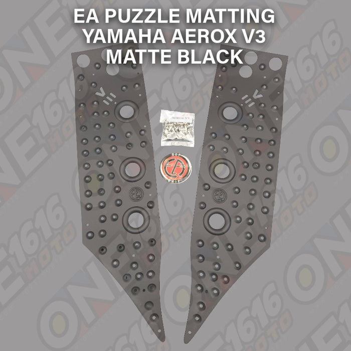 EA Matting for Aerox V3 Matte Black Aluminum Powder Coated
