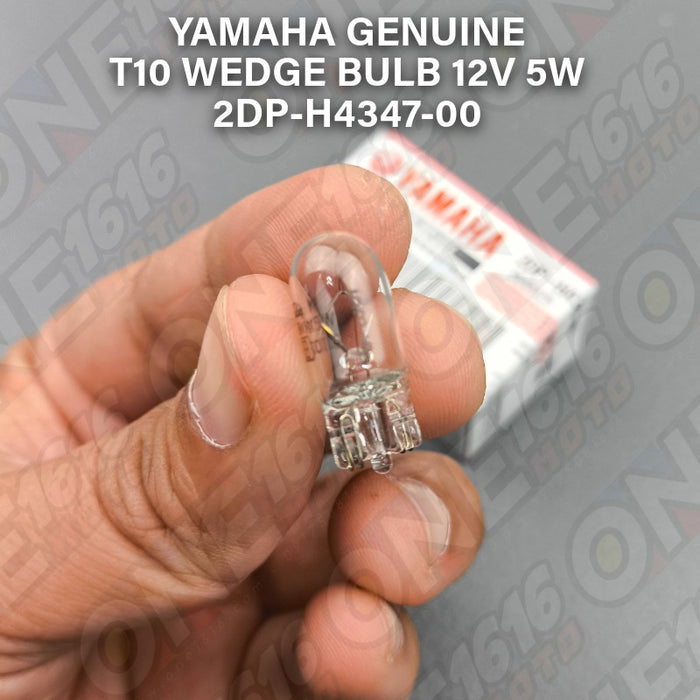 Yamaha Genuine T10 Wedge Park Light Bulb 12V 5W 2DP-H4347-00 for NMAX V1