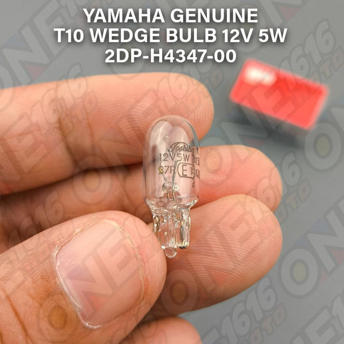 Yamaha Genuine T10 Wedge Park Light Bulb 12V 5W 2DP-H4347-00 for NMAX V1