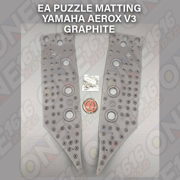 EA Matting for Aerox V3 Graphite Aluminum Powder Coated