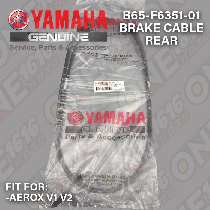 Yamaha Genuine Brake Cable Rear Drum B65-F6351-01 for Aerox V1 V2
