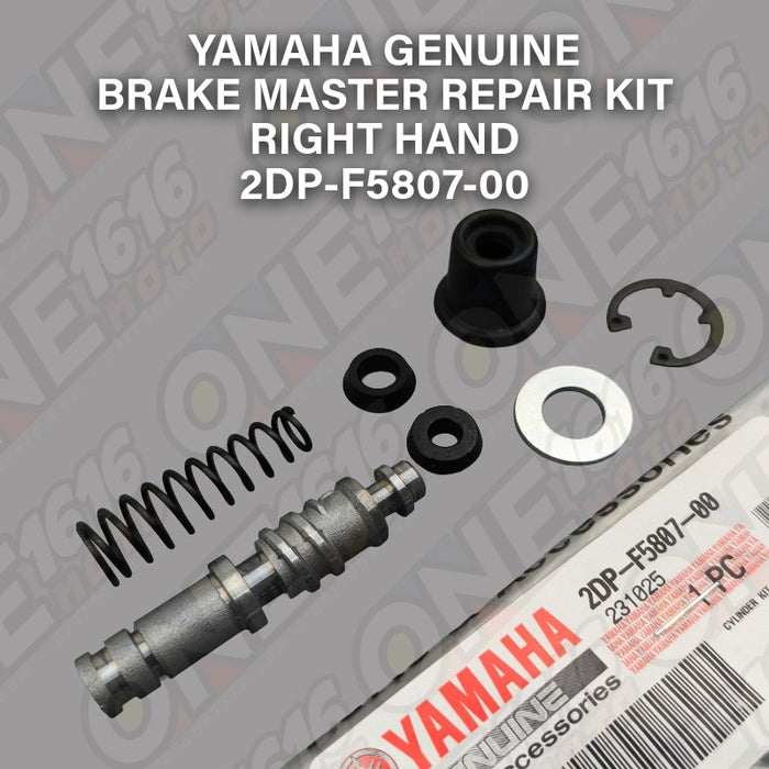 Yamaha Genuine Brake Master Repair Kit Right Hand 2DP-F5807-00 for Nmax All Versions