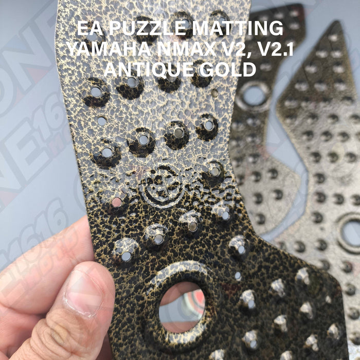 EA Matting for NMAX V2, V2.1 Antique Gold Aluminum Powder Coated
