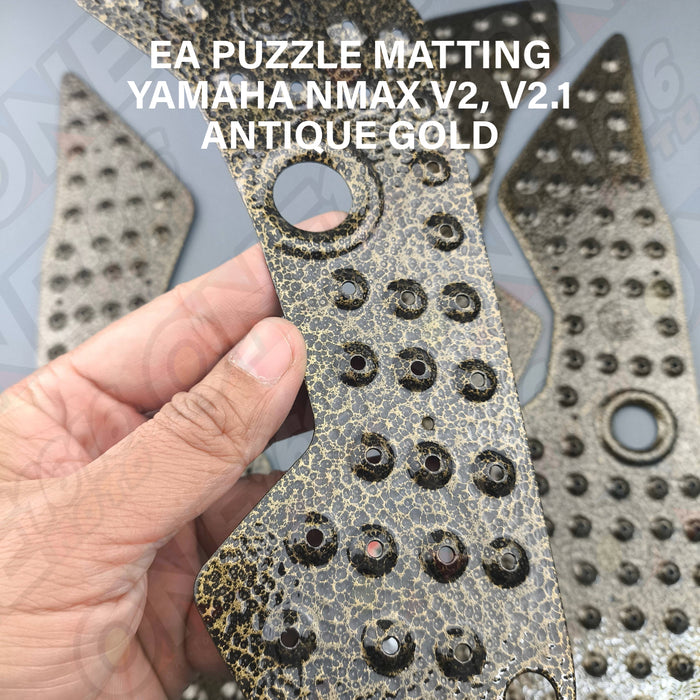 EA Matting for NMAX V2, V2.1 Antique Gold Aluminum Powder Coated
