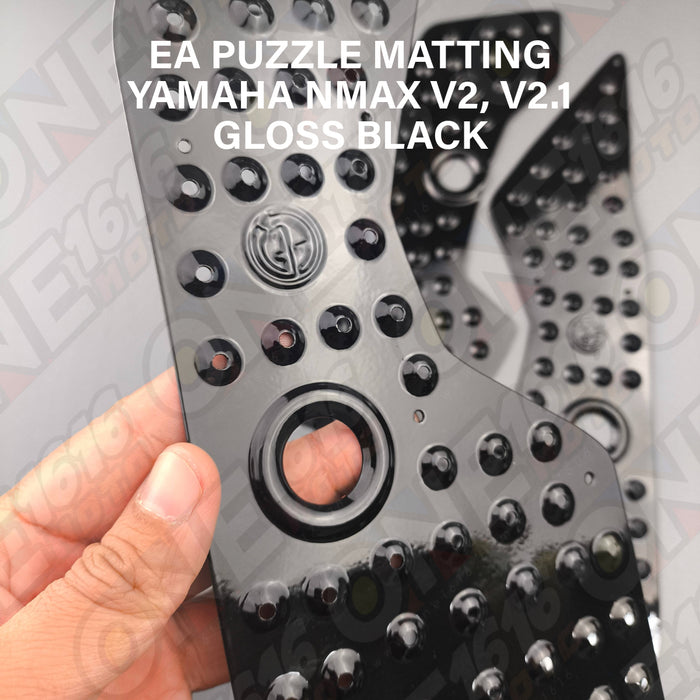 EA Matting for NMAX V2, V2.1 Gloss Black Aluminum Powder Coated