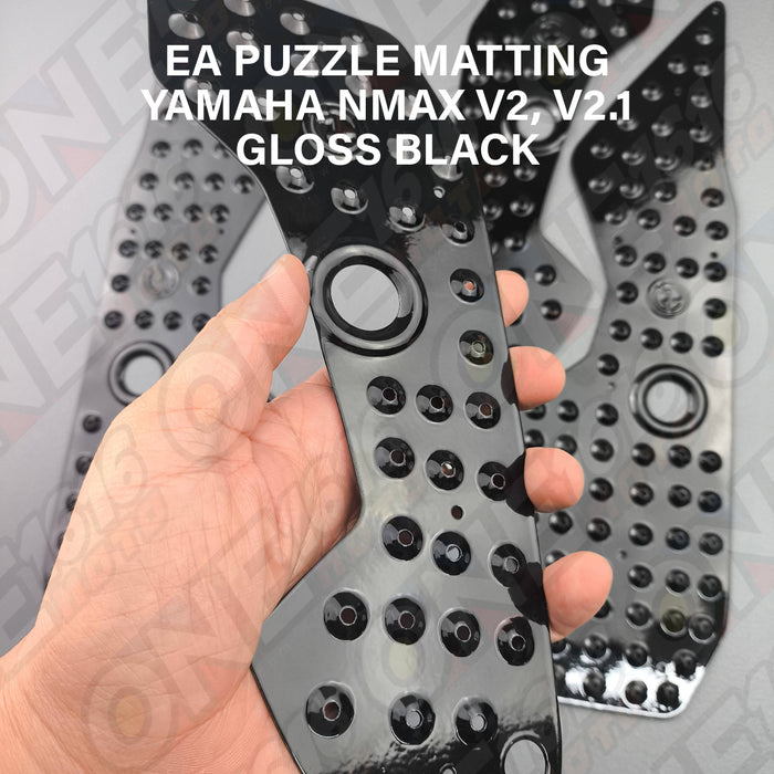 EA Matting for NMAX V2, V2.1 Gloss Black Aluminum Powder Coated