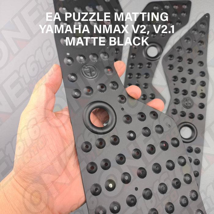 EA Matting for NMAX V2, V2.1 Matte Black Aluminum Powder Coated