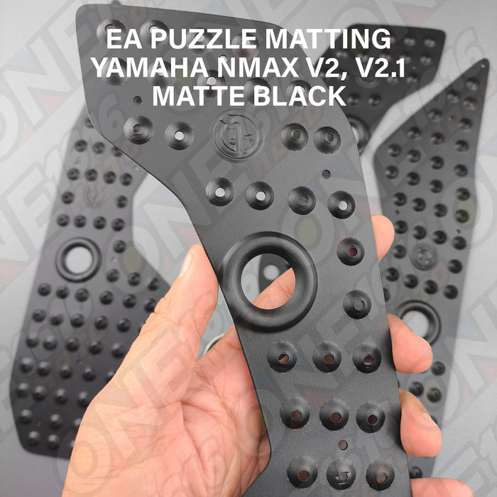 EA Matting for NMAX V2, V2.1 Matte Black Aluminum Powder Coated