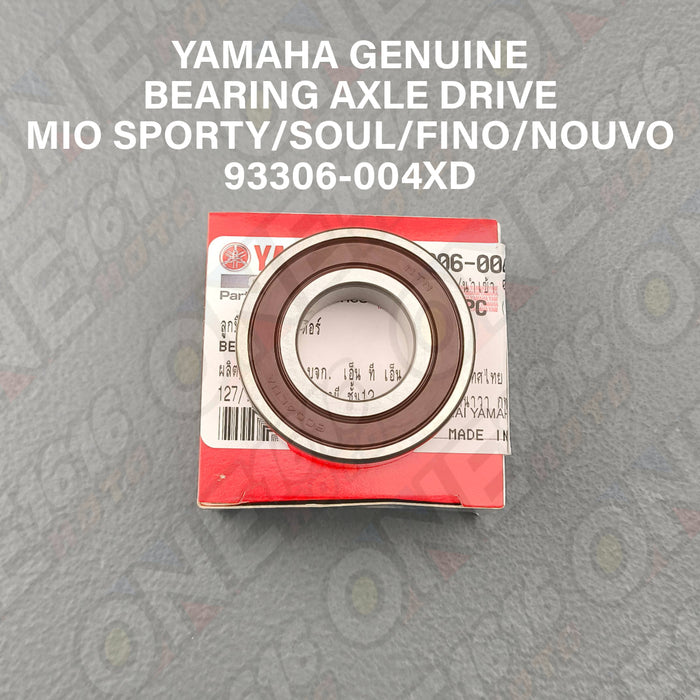 Yamaha Genuine Axle Drive Bearing 93306-004XD (6004) for Mio Sporty/Fino/Soul/Nouvo