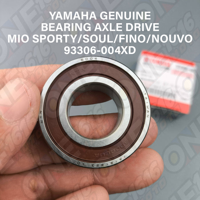 Yamaha Genuine Axle Drive Bearing 93306-004XD (6004) for Mio Sporty/Fino/Soul/Nouvo