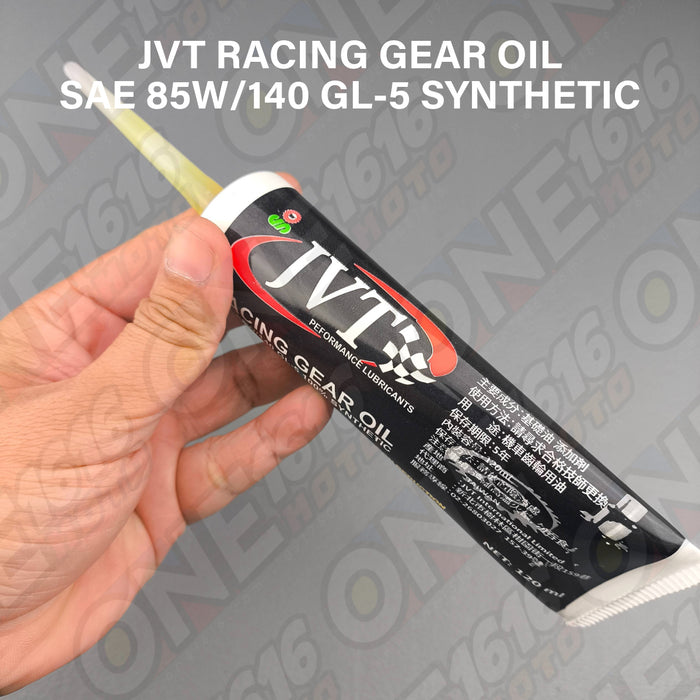 JVT Racing Gear Oil SAE 85W/140 GL-5 Synthetic 120 ml Performance Lubricants Original