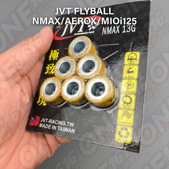 JVT Flyball Set For Nmax/Aerox/M3/Soul/Mx/Gear/Gravis/Fazzio 6 Pcs/3 Pcs Original
