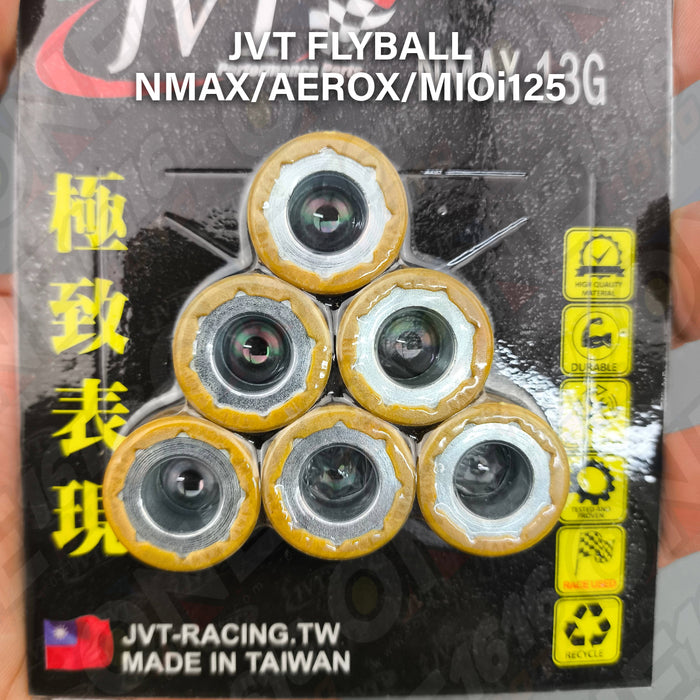 JVT Flyball Set For Nmax/Aerox/M3/Soul/Mx/Gear/Gravis/Fazzio 6 Pcs/3 Pcs Original