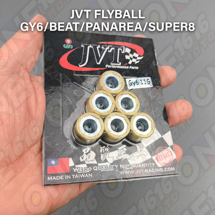 JVT Flyball Set For GY6/Beat/Panarea/Super8 3 Pcs/6 Pcs Original