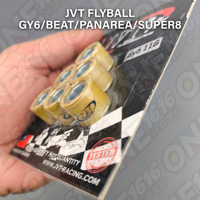 JVT Flyball Set For GY6/Beat/Panarea/Super8 3 Pcs/6 Pcs Original