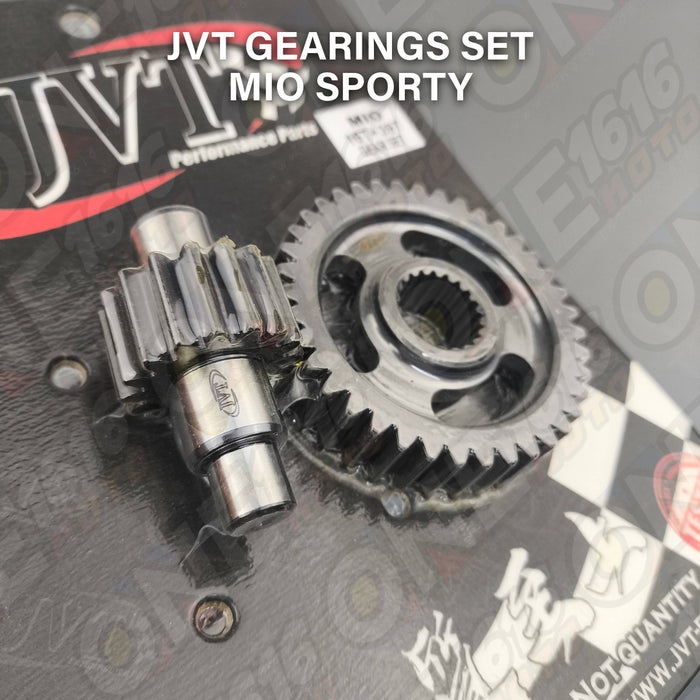 JVT Gearings Set Secondary For Mio Sporty/Fino/Nouvo/Soul/Soulty Heavy Duty Performance Parts Original