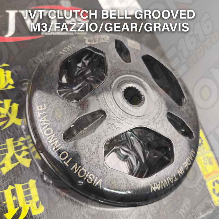 JVT Clutch Bell Grooved For M3/Mio i125/Fazzio/Gear/Gravis/Soul i125 Heavy Duty Performance Parts Original