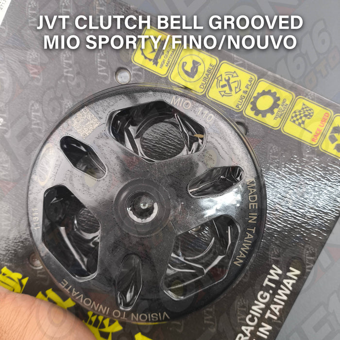 JVT Clutch Bell Grooved For Mio Sporty/Fino/Nouvo Heavy Duty Performance Parts Original